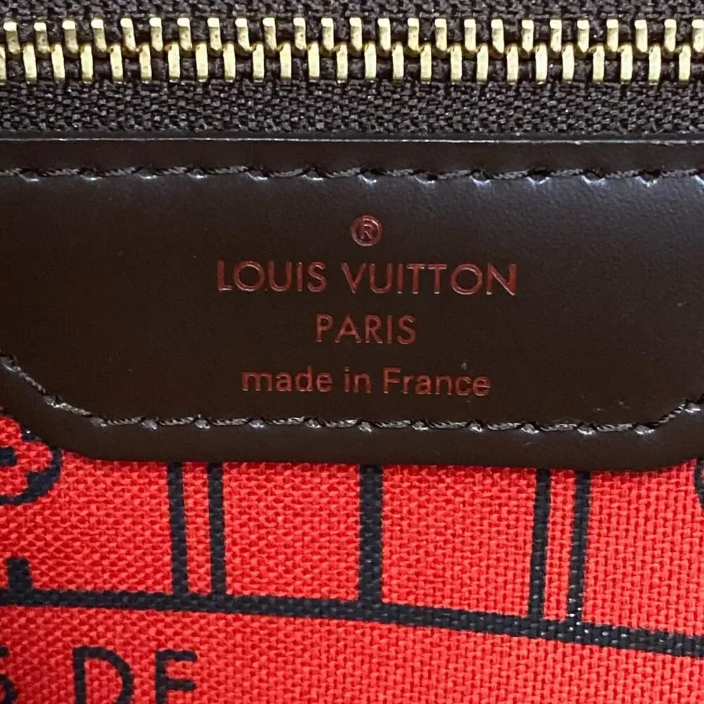 Louis Vuitton Neverfull MM Damier Tote Bag N51105